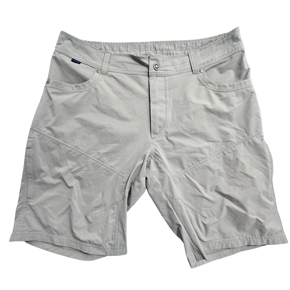 Kuhl Renegade Shorts Mens 38 Gray Ripstop Hiking Technical 5230 *